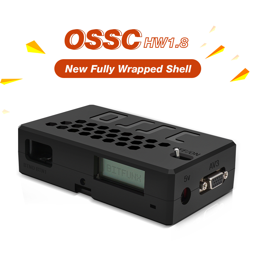 Gaming Console All In One - Bitfunx V1.8 OSSC HDMI Converter voor