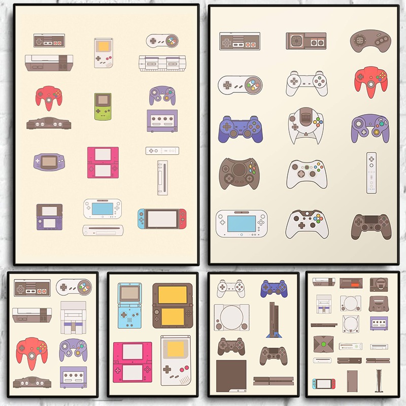 Gaming Console Games - Video Game Handheld en Console Evolution