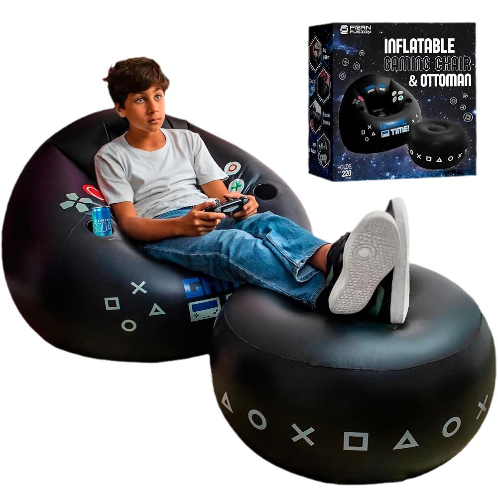 Handheld Gaming Console - Creatieve Esports Gamingstoel met bekerhouder, zijvakken,