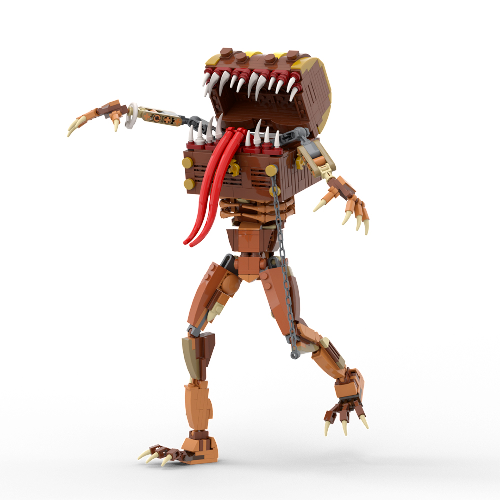 BuildMOC Game Mimic Chest Dung - Gaming Console Lego recensie en prijs