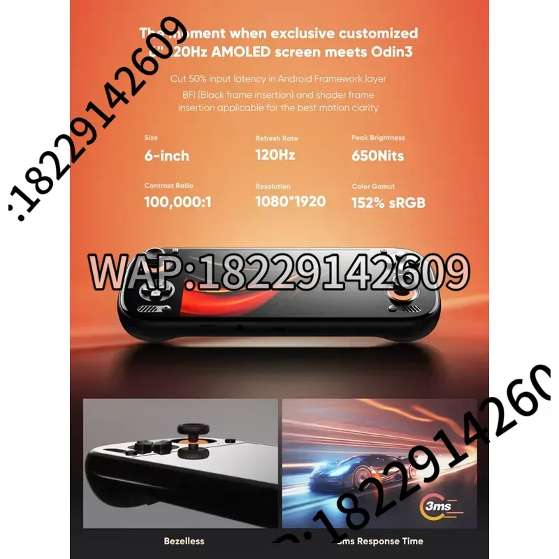 AYN Odin 3 Gaming Console Hand - Handheld Gaming Console recensie en prijs