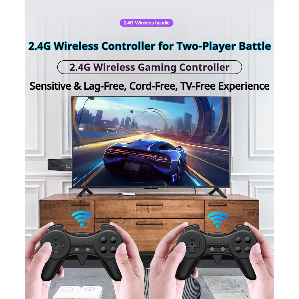 Draagbare 4K Retro Game Stick  - Gaming Console Sale recensie en prijs
