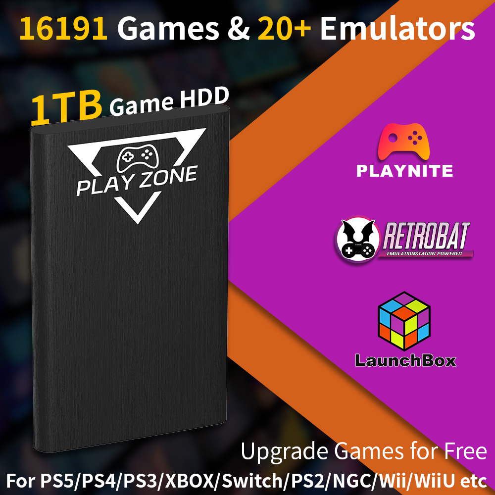 Play Zone 1TB draagbare gaming - Gaming Console Game Zone recensie en prijs