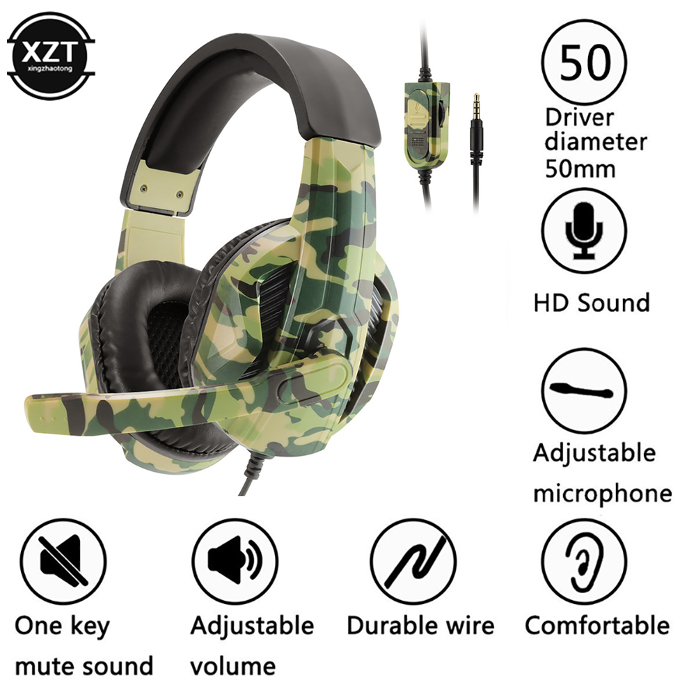 Camouflage Gaming Headset 3.5m - Gaming Console Xbox One recensie en prijs