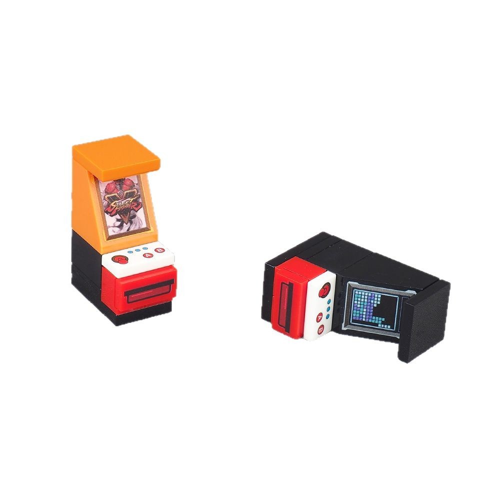 MOC 1PCS Mini Arcade Games Con - Gaming Console Lego recensie en prijs