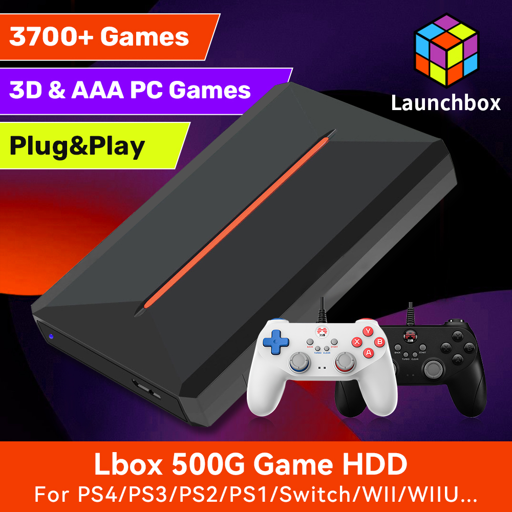 Launchbox 500G Gaming Harde Sc - Gaming Console Cube recensie en prijs