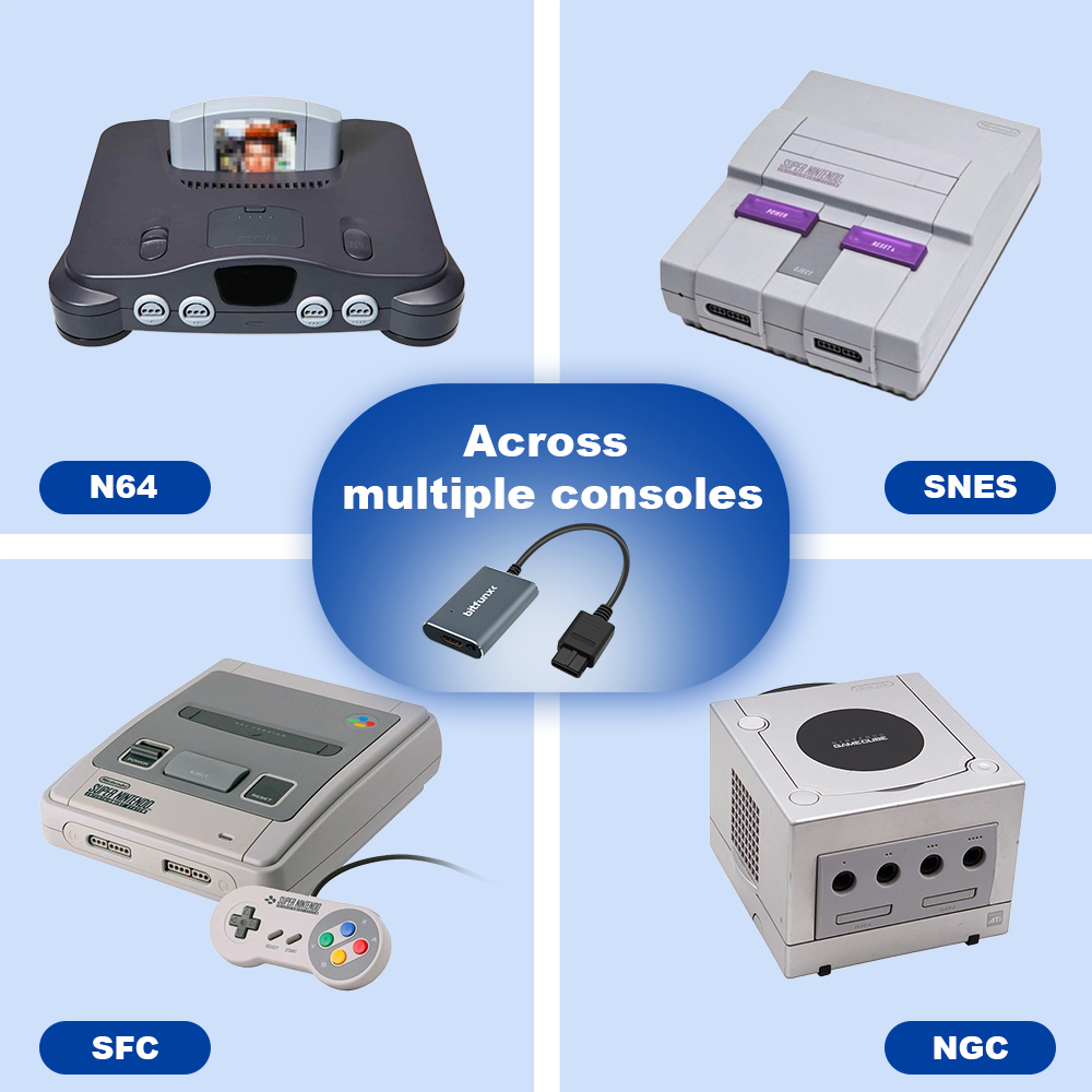 Bitfunx 720P HDMI ™   Adapter  - Gaming Console All In One recensie en prijs